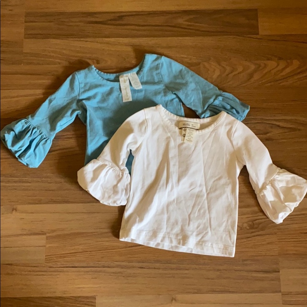 Lot of two Matilda Jane Puffer Tees